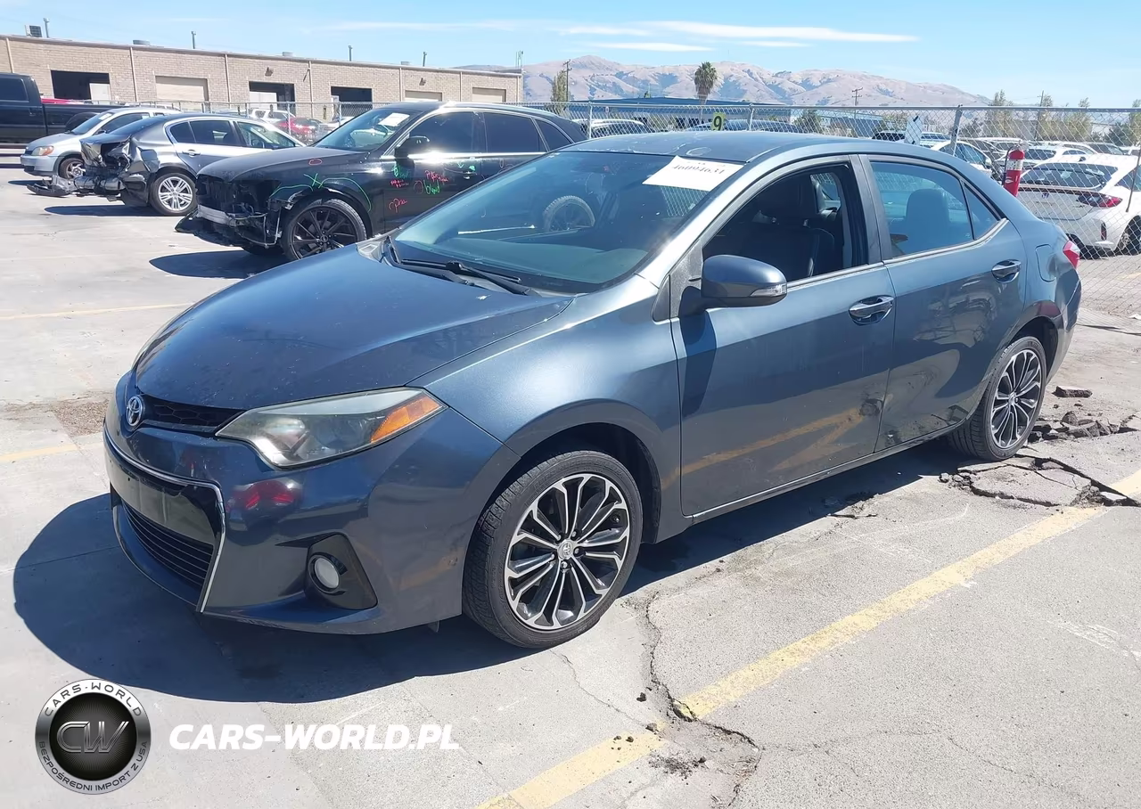 2016 Toyota Corolla S Plus VIN:5YFBURHE7GP369438 - 2