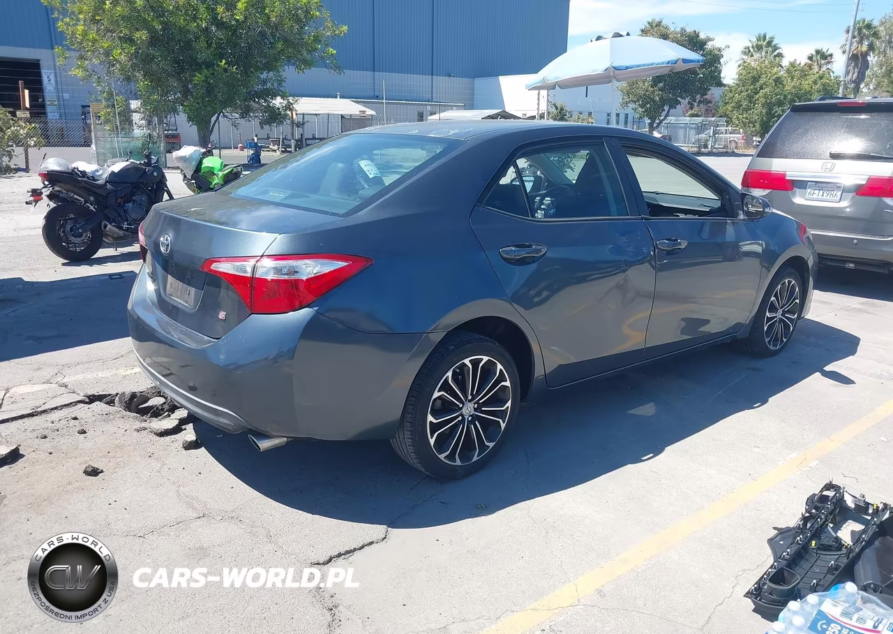 2016 Toyota Corolla S Plus VIN:5YFBURHE7GP369438 - 4