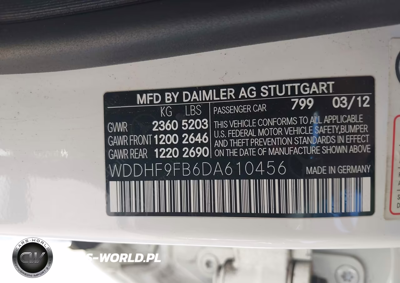2013 Mercedes-Benz E 400 Hybrid Sport VIN:WDDHF9FB6DA610456 - 9
