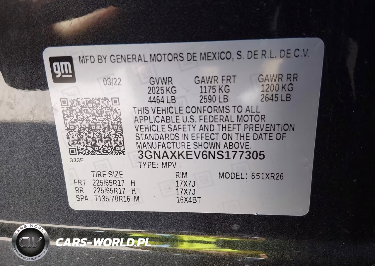 2022 Chevrolet Equinox Fwd Lt VIN:3GNAXKEV6NS177305 - 9