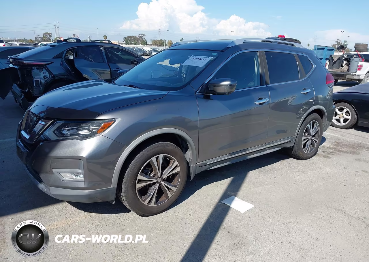 2017 Nissan Rogue Sl VIN:JN8AT2MT4HW406078 - 2
