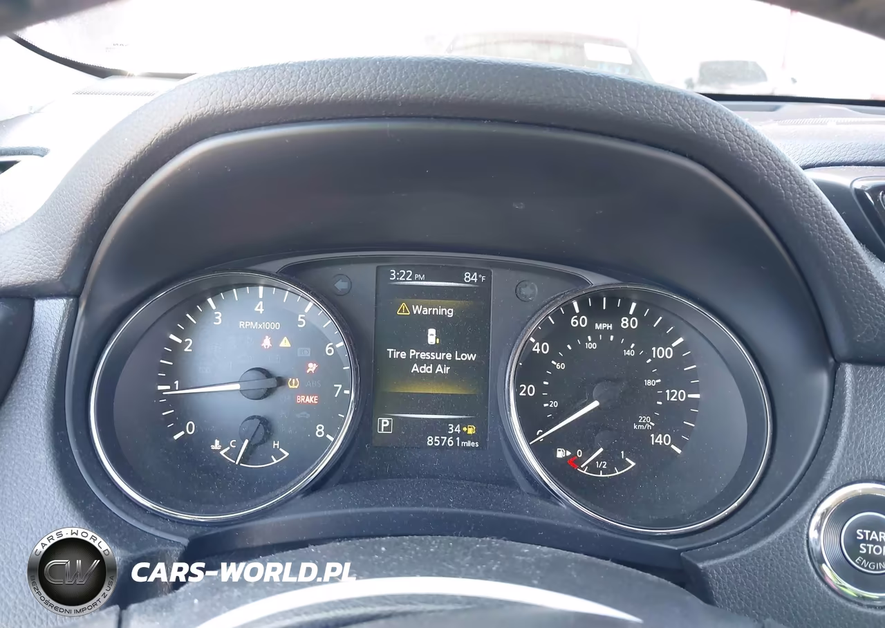 2017 Nissan Rogue Sl VIN:JN8AT2MT4HW406078 - 7