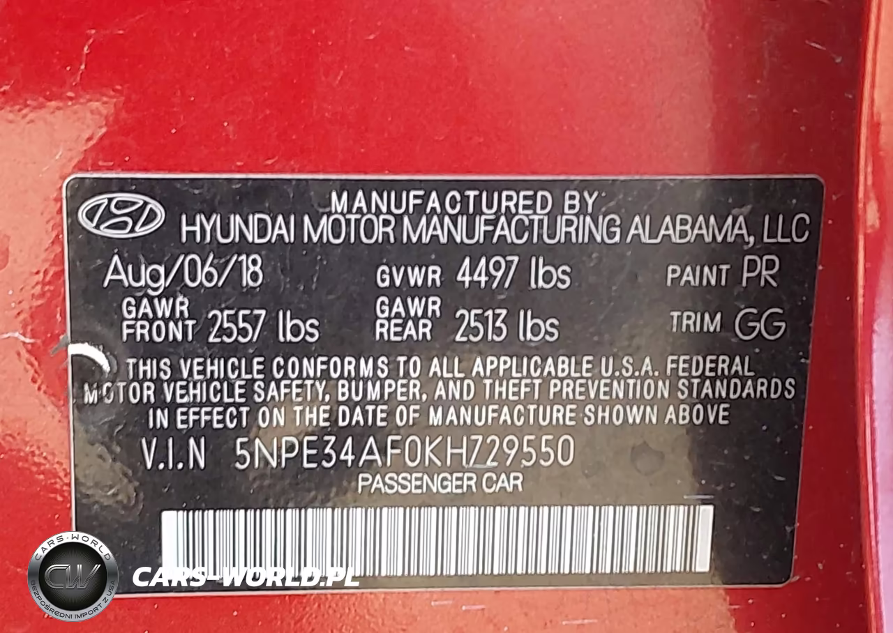 2019 Hyundai Sonata Limited VIN:5NPE34AF0KH729550 - 9