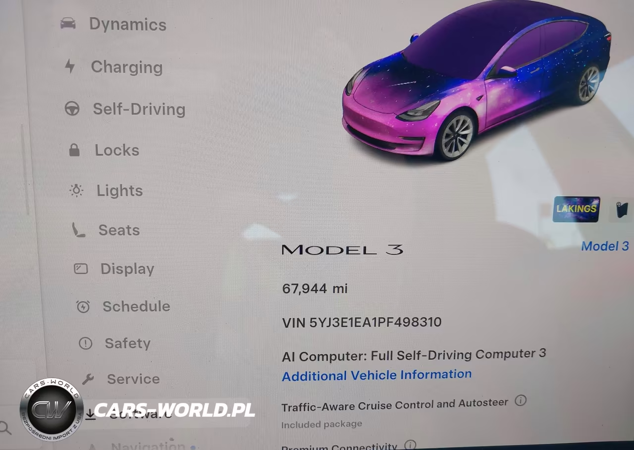 2023 Tesla Model 3 Rear-Wheel Drive VIN:5YJ3E1EA1PF498310 - 7