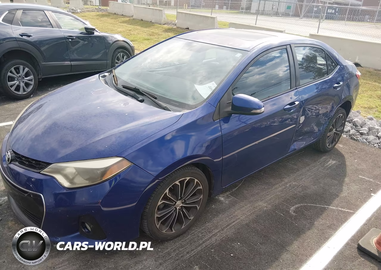 2014 Toyota Corolla S Plus VIN:5YFBURHE1EP041204 - 2