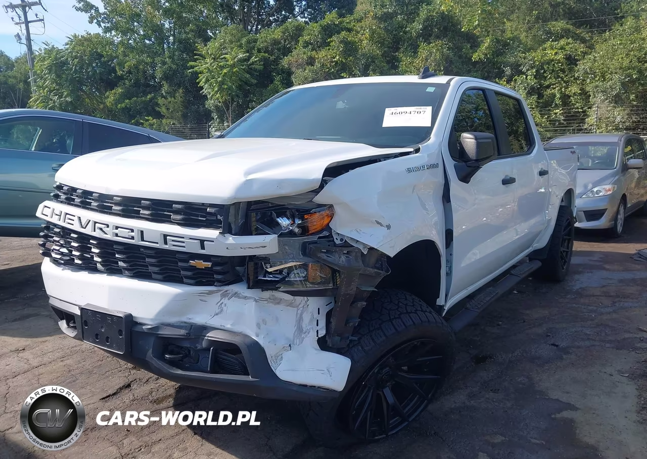 2020 Chevrolet Silverado 1500 4Wd Short Bed Custom VIN:1GCPYBEH7LZ116989 - 2