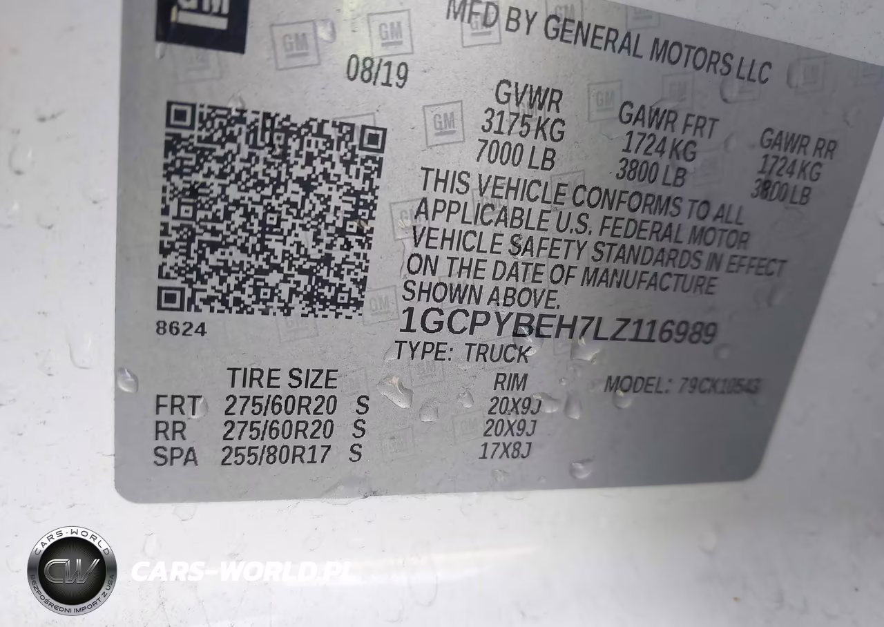 2020 Chevrolet Silverado 1500 4Wd Short Bed Custom VIN:1GCPYBEH7LZ116989 - 9