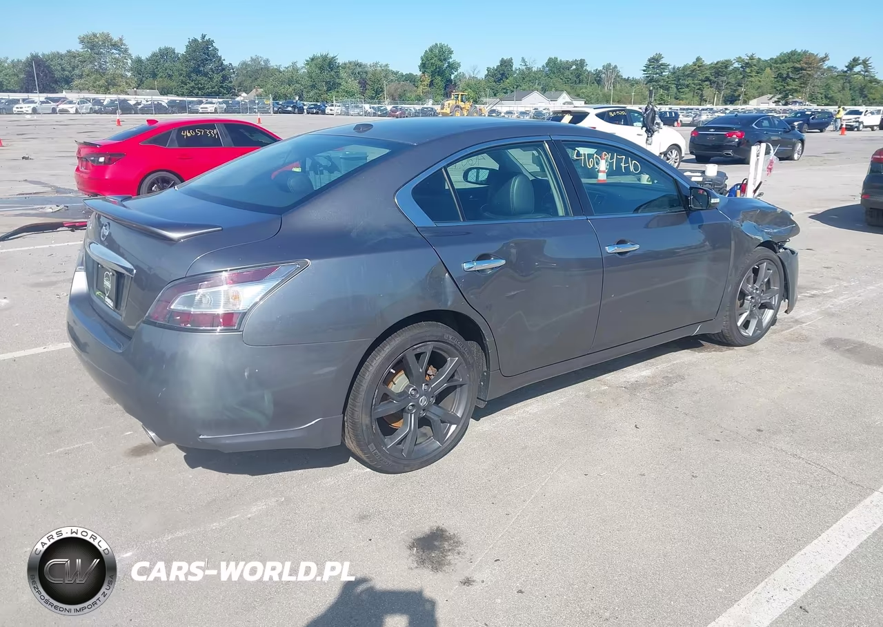 2014 Nissan Maxima 3.5 Sv VIN:1N4AA5AP6EC470023 - 4