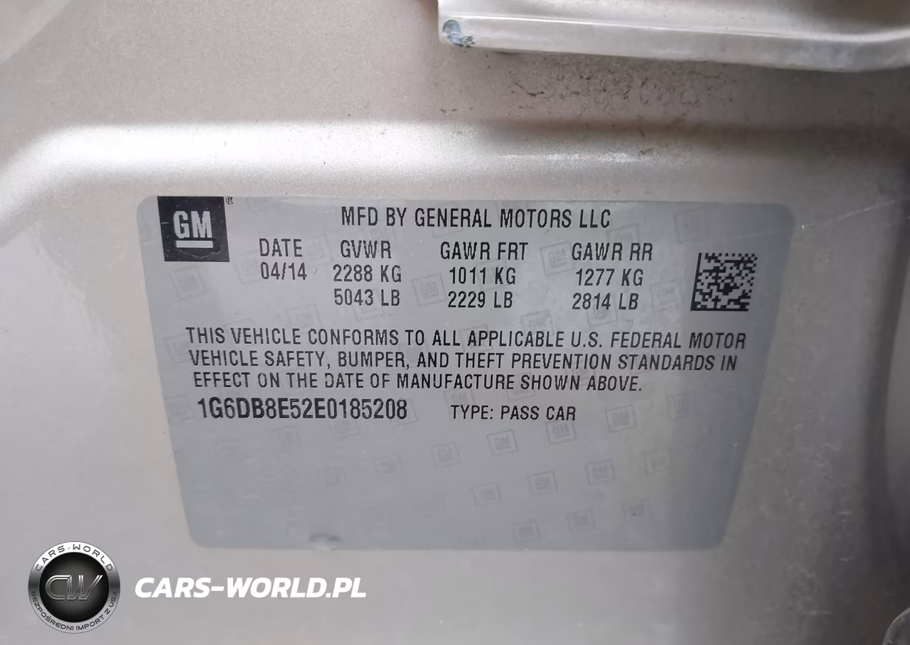 2014 Cadillac Cts Performance VIN:1G6DB8E52E0185208 - 9