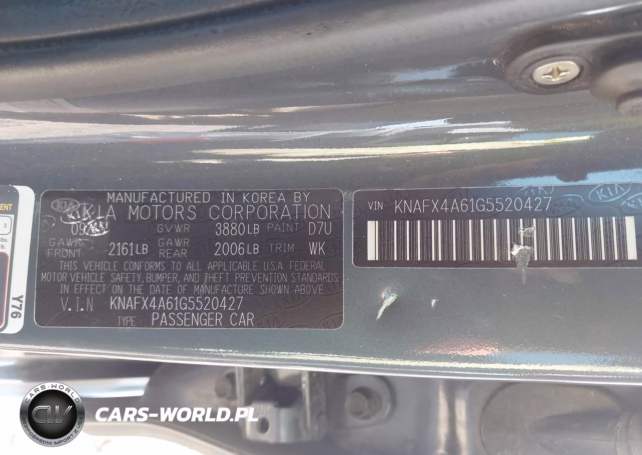 2016 Kia Forte Lx VIN:KNAFX4A61G5520427 - 9