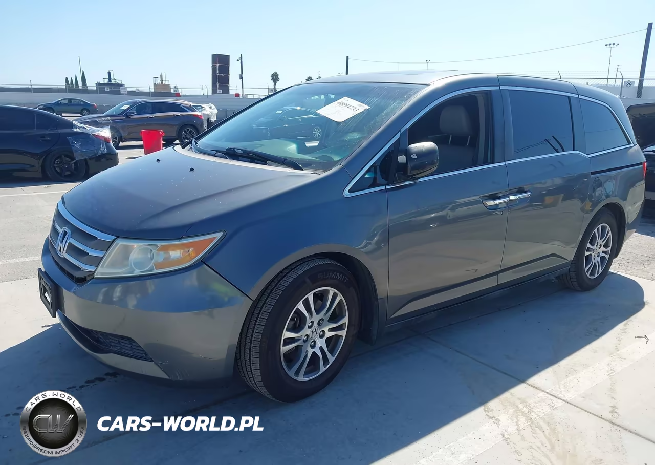 2012 Honda Odyssey Ex-L VIN:5FNRL5H63CB125830 - 2