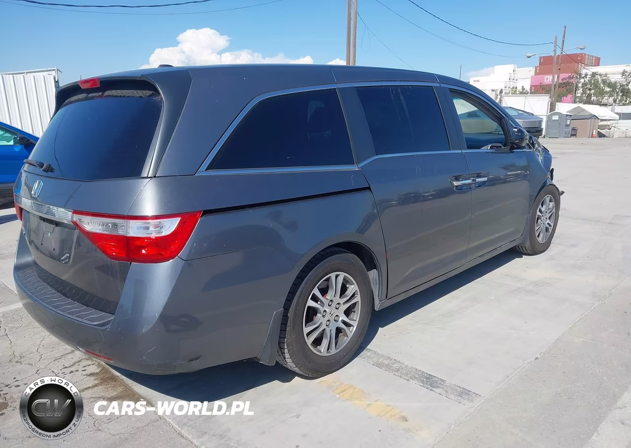 2012 Honda Odyssey Ex-L VIN:5FNRL5H63CB125830 - 4