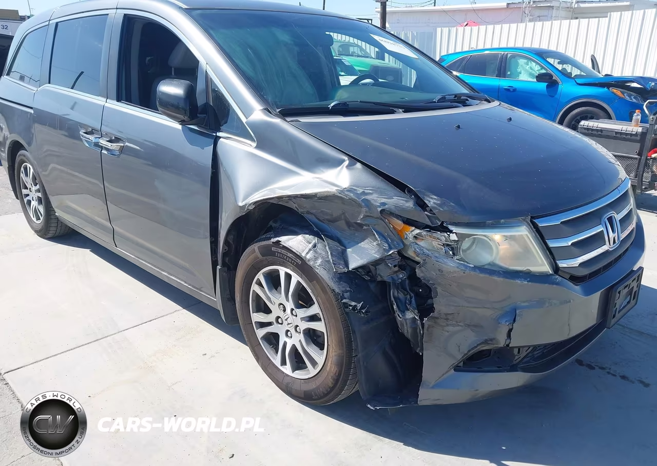 2012 Honda Odyssey Ex-L VIN:5FNRL5H63CB125830 - 6