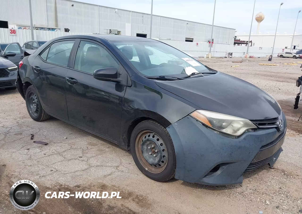 2015 Toyota Corolla Le VIN:5YFBURHEXFP301729 - 1