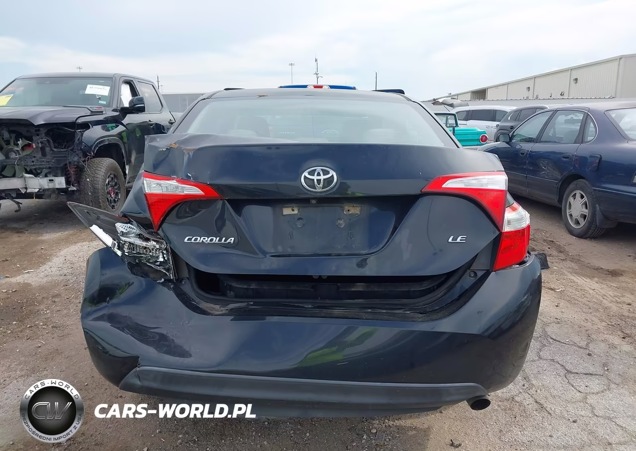 2015 Toyota Corolla Le VIN:5YFBURHEXFP301729 - 16
