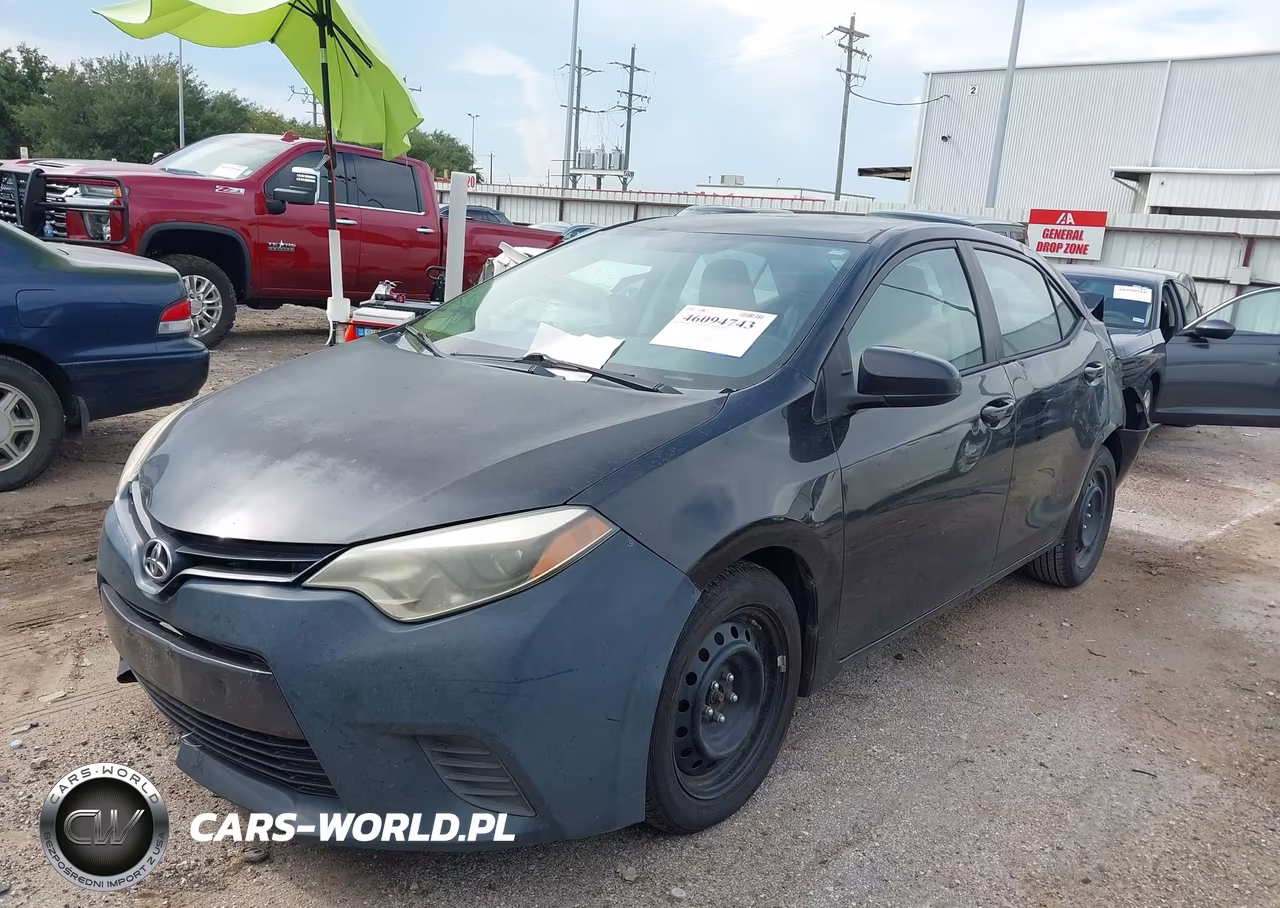 2015 Toyota Corolla Le VIN:5YFBURHEXFP301729 - 2