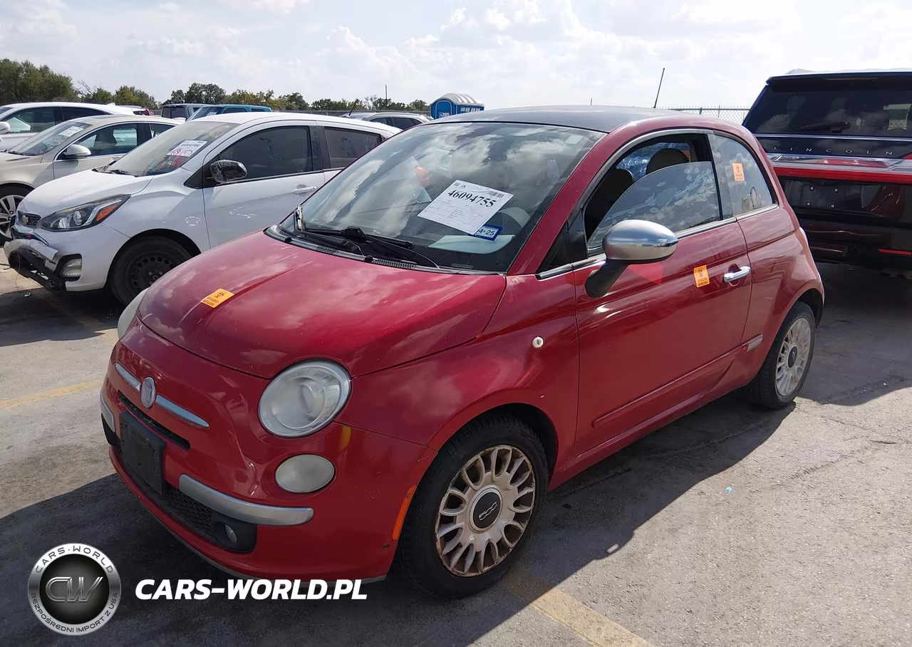 2015 Fiat 500 Lounge VIN:3C3CFFCR3FT504213 - 2