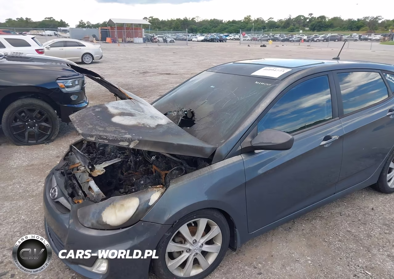 2012 Hyundai Accent Se VIN:KMHCU5AE6CU033232 - 6