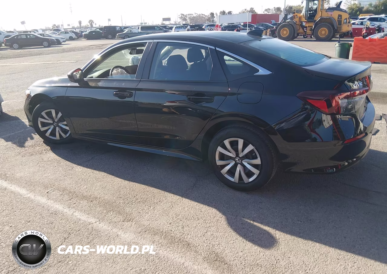 2026 Honda Civic Lx VIN:2HGFE2F24TH578233 - 3