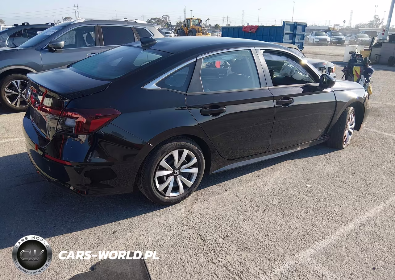 2026 Honda Civic Lx VIN:2HGFE2F24TH578233 - 4