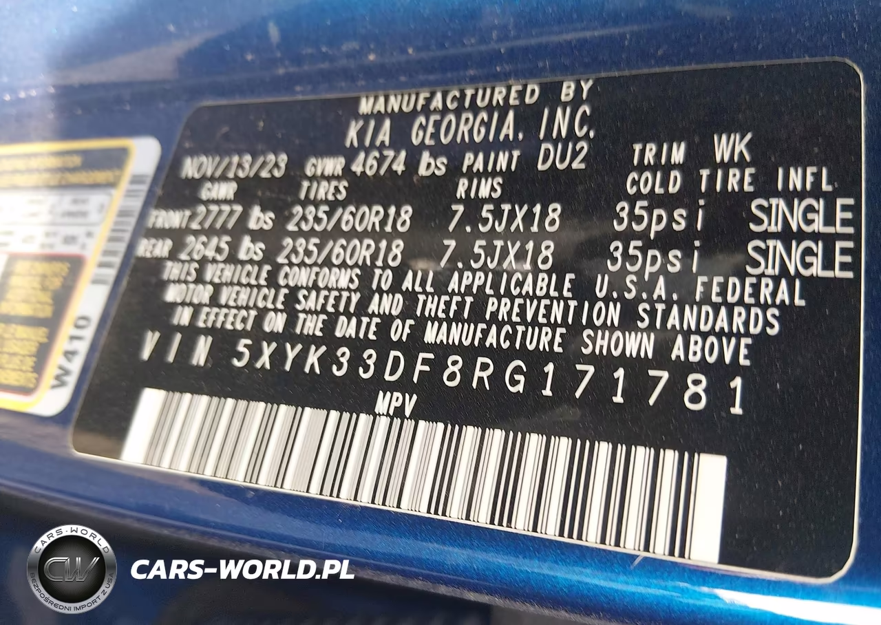 2024 Kia Sportage Ex VIN:5XYK33DF8RG171781 - 9