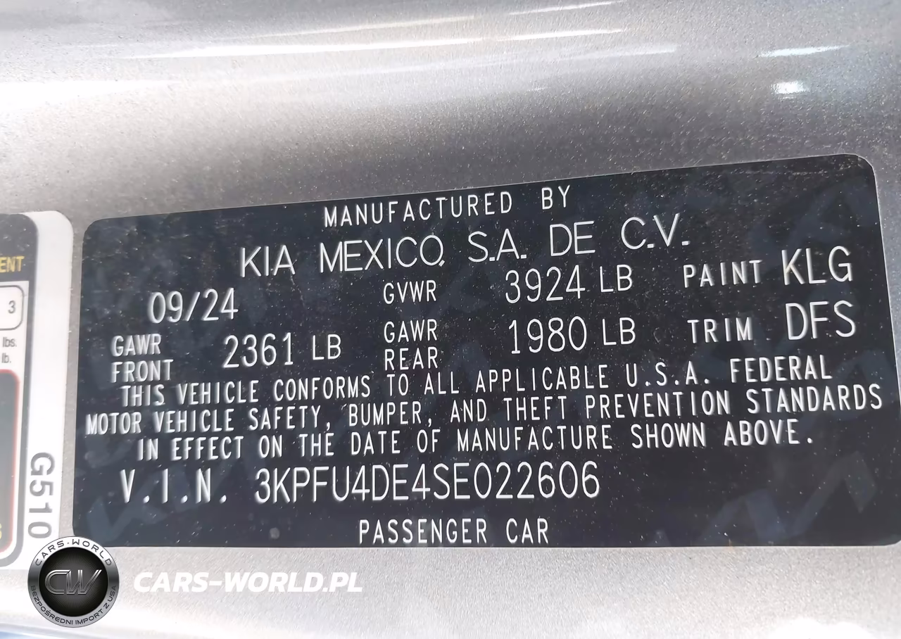 2025 Kia K4 Ex VIN:3KPFU4DE4SE022606 - 9