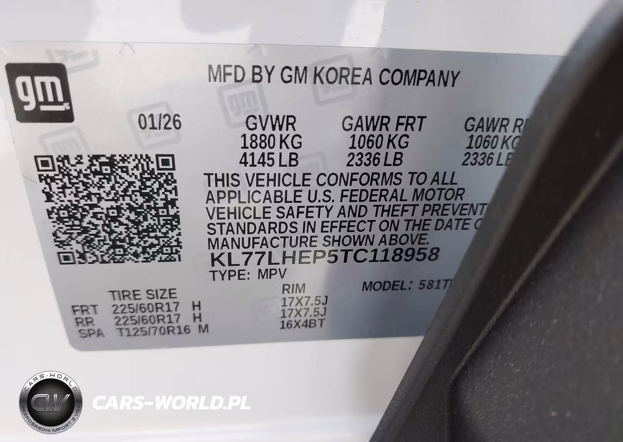 2026 Chevrolet Trax Fwd Lt VIN:KL77LHEP5TC118958 - 9