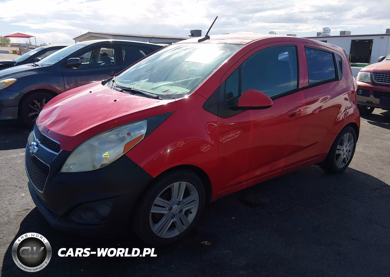 2014 Chevrolet Spark 1Lt Auto VIN:KL8CD6S92EC529660 - 2