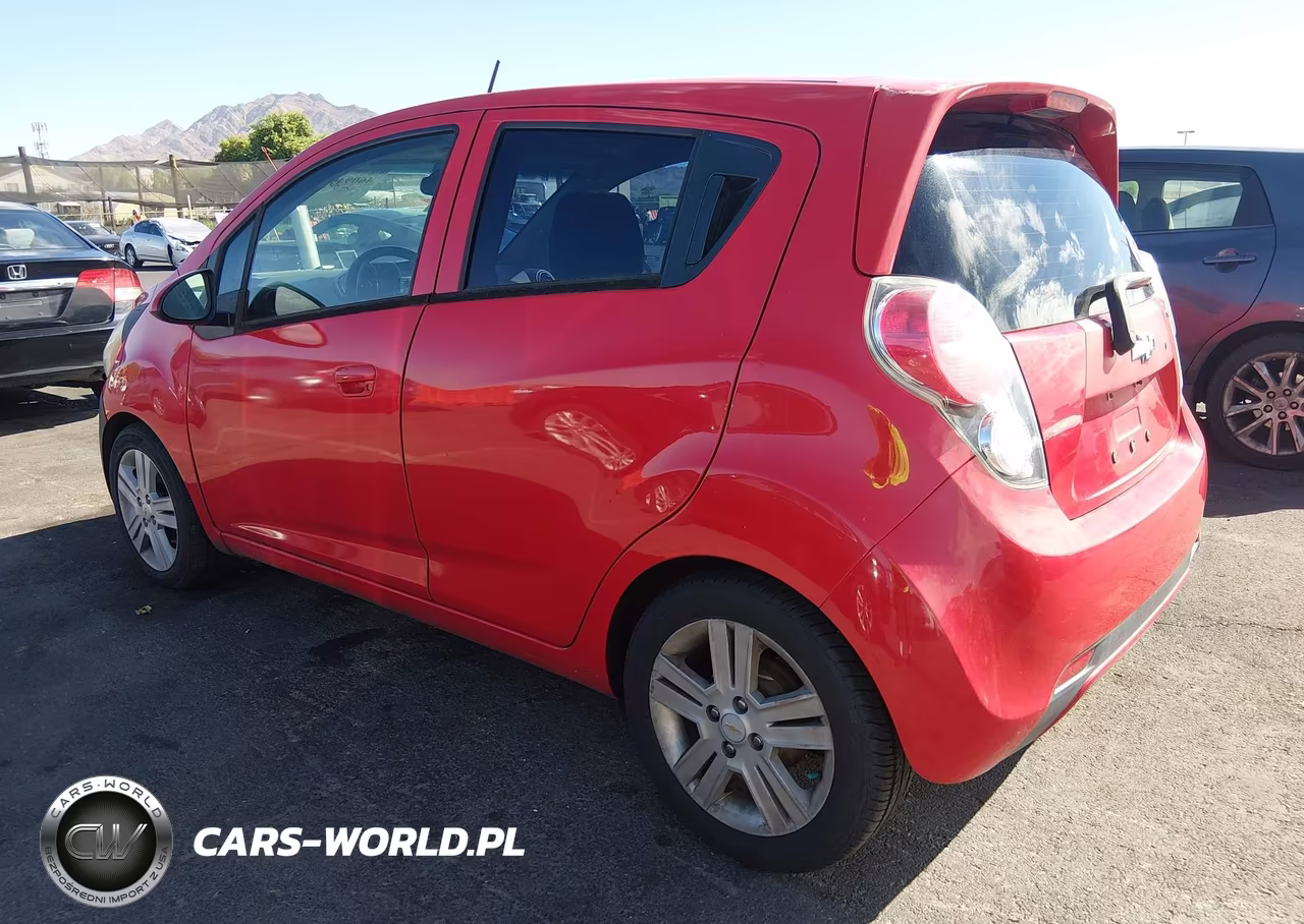 2014 Chevrolet Spark 1Lt Auto VIN:KL8CD6S92EC529660 - 3