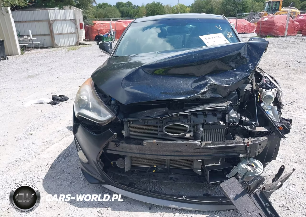 2016 Hyundai Veloster Turbo VIN:KMHTC6AE8GU276281 - 13
