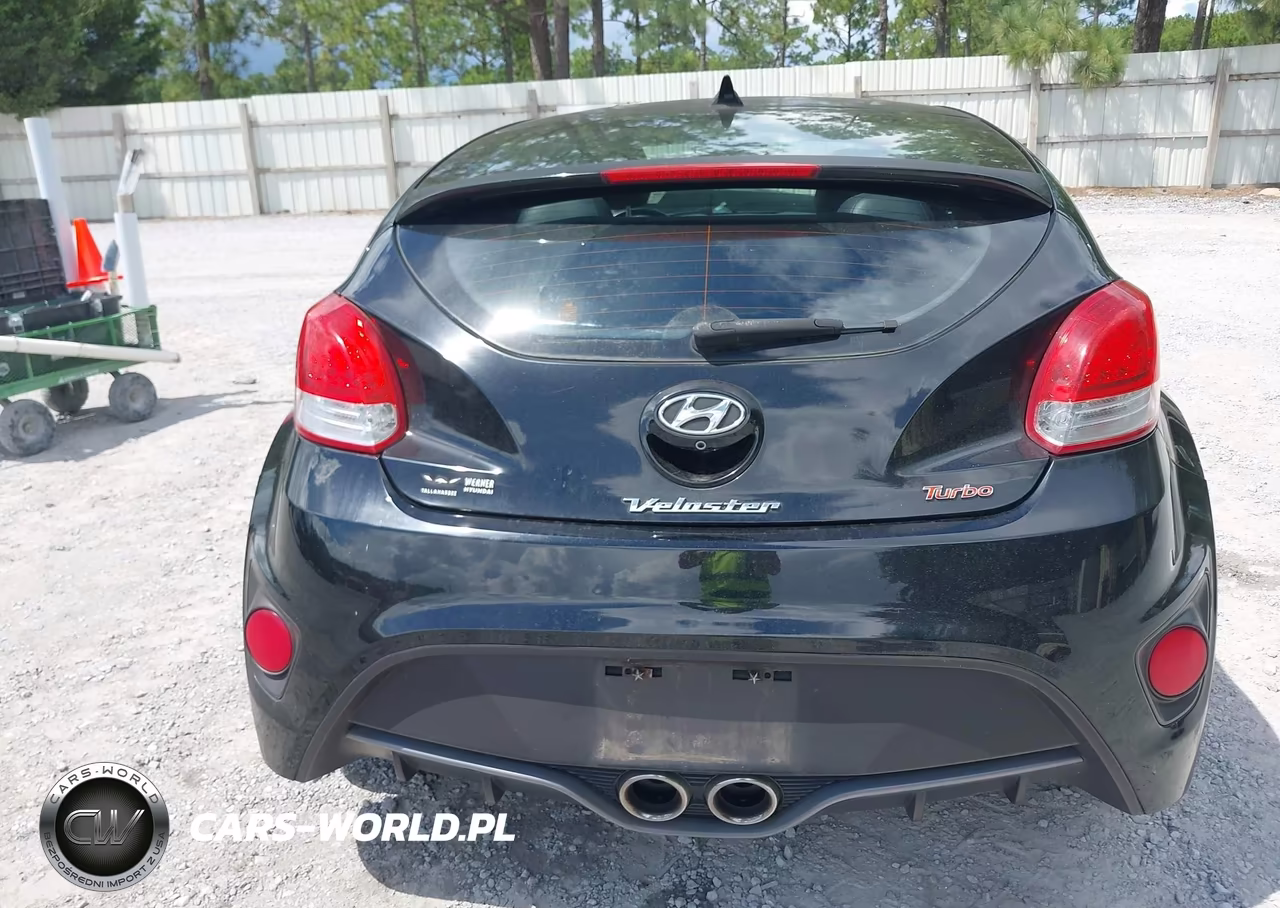 2016 Hyundai Veloster Turbo VIN:KMHTC6AE8GU276281 - 17