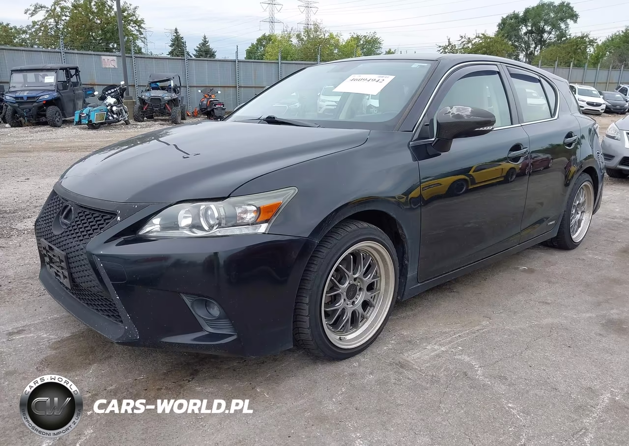2014 Lexus Ct 200H VIN:JTHKD5BH5E2188294 - 2