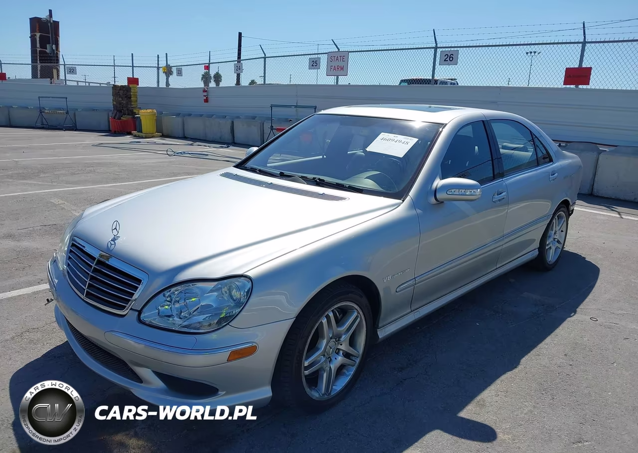 2003 Mercedes-Benz S 55 Amg VIN:WDBNG74J83A345447 - 2