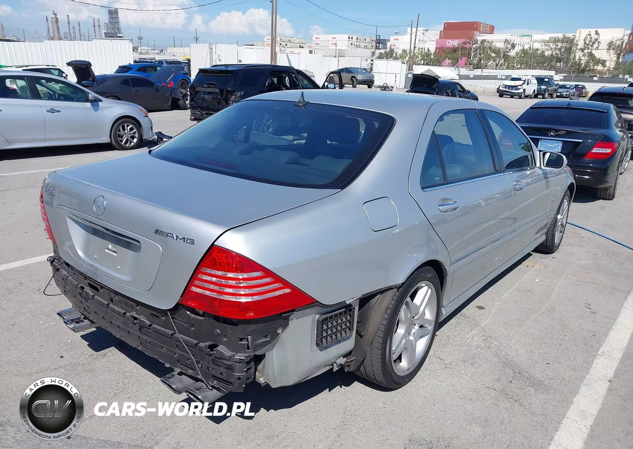 2003 Mercedes-Benz S 55 Amg VIN:WDBNG74J83A345447 - 4