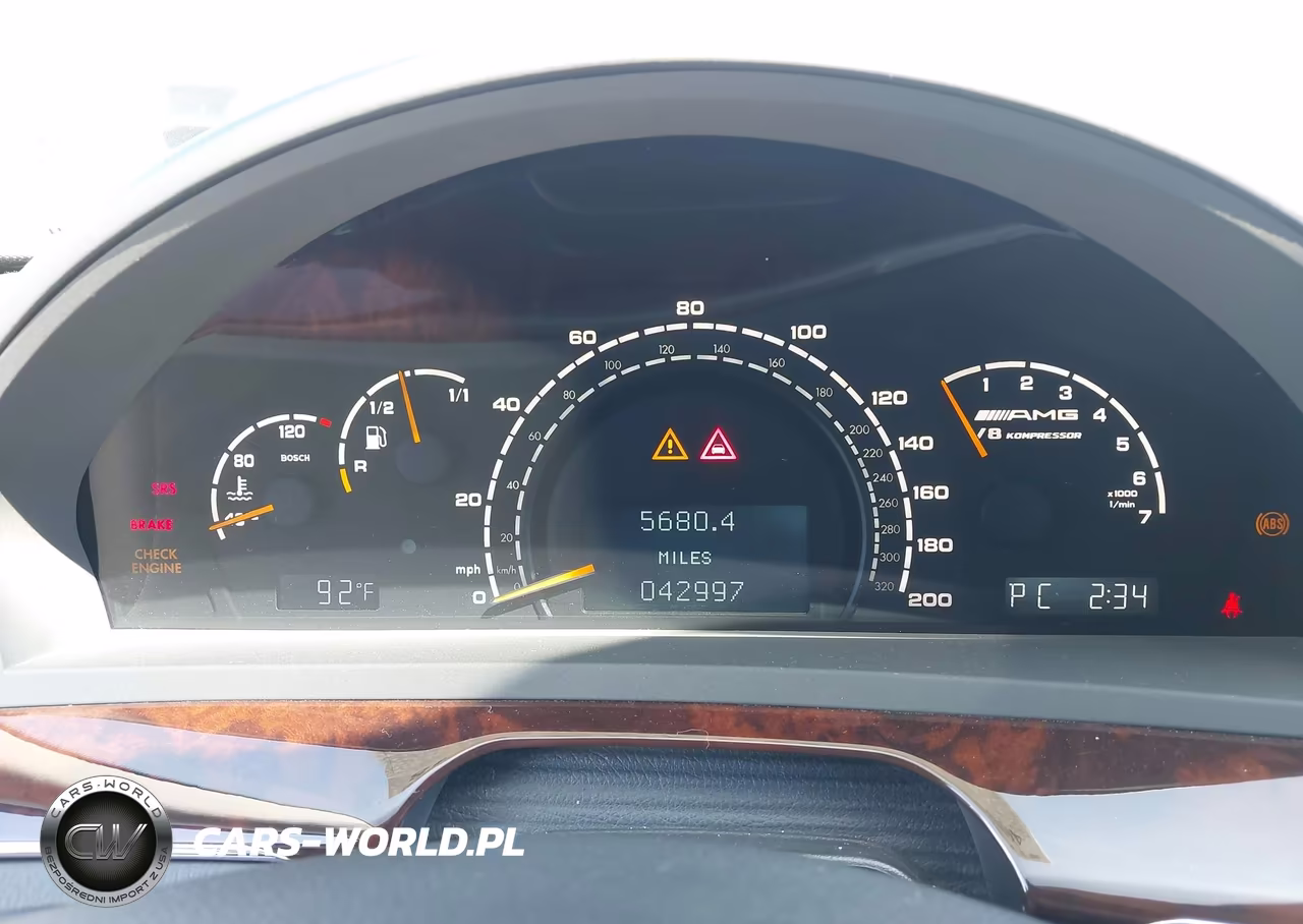 2003 Mercedes-Benz S 55 Amg VIN:WDBNG74J83A345447 - 7