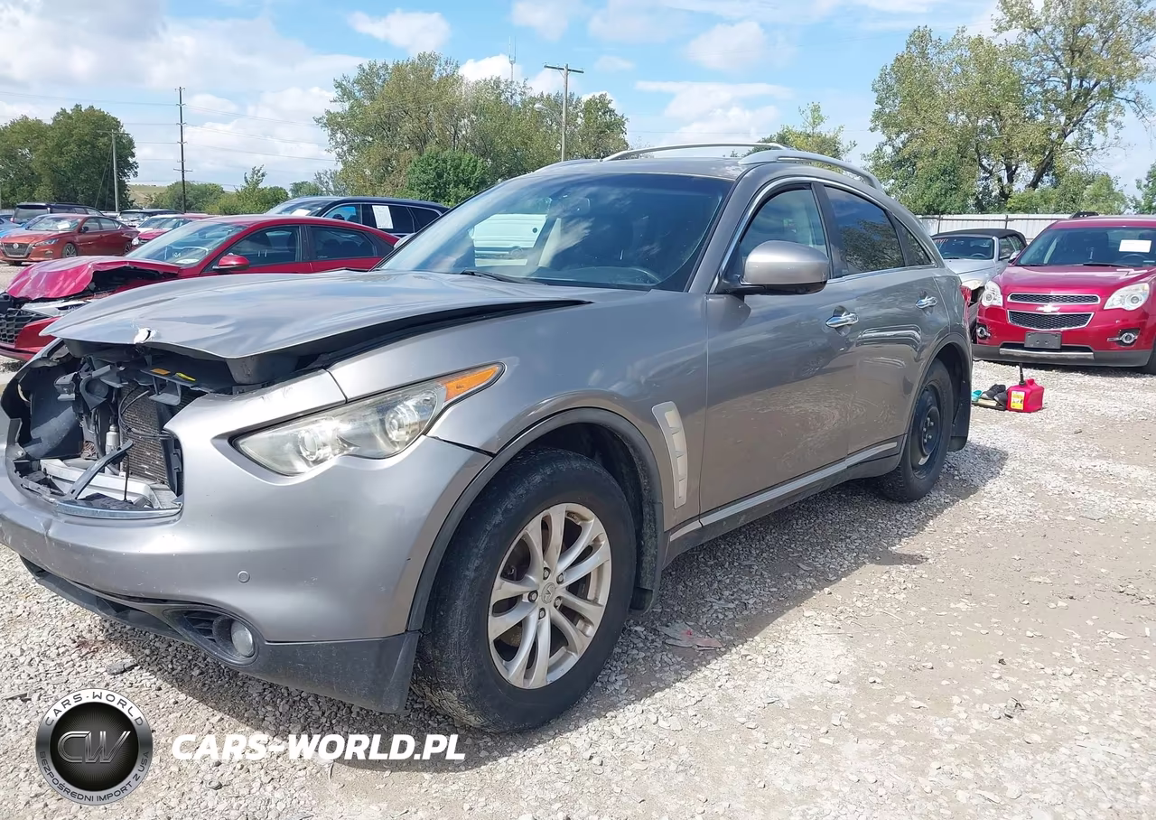 2010 Infiniti Fx35 VIN:JN8AS1MW2AM851282 - 2