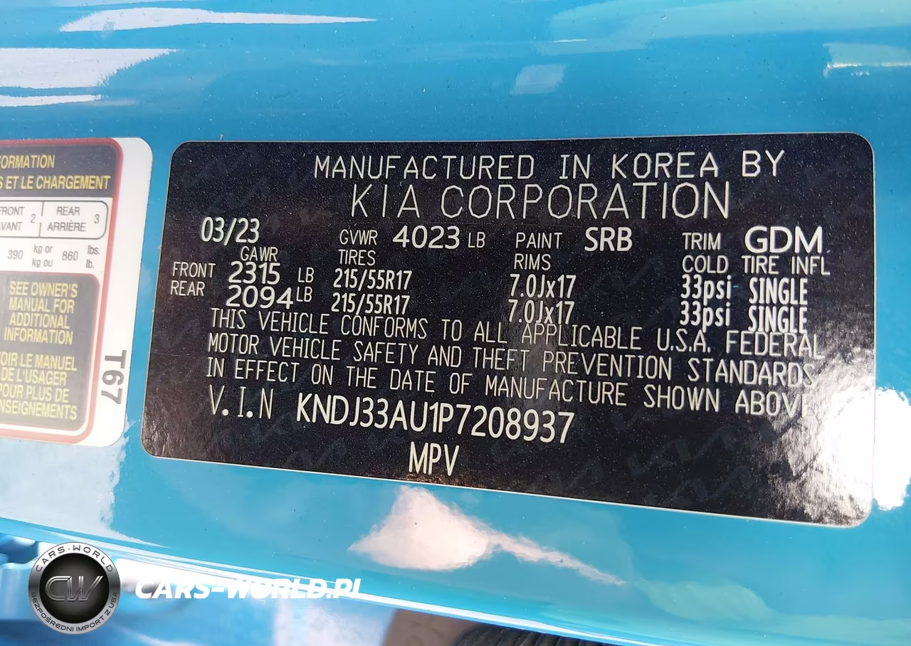 2023 Kia Soul Ex VIN:KNDJ33AU1P7208937 - 9