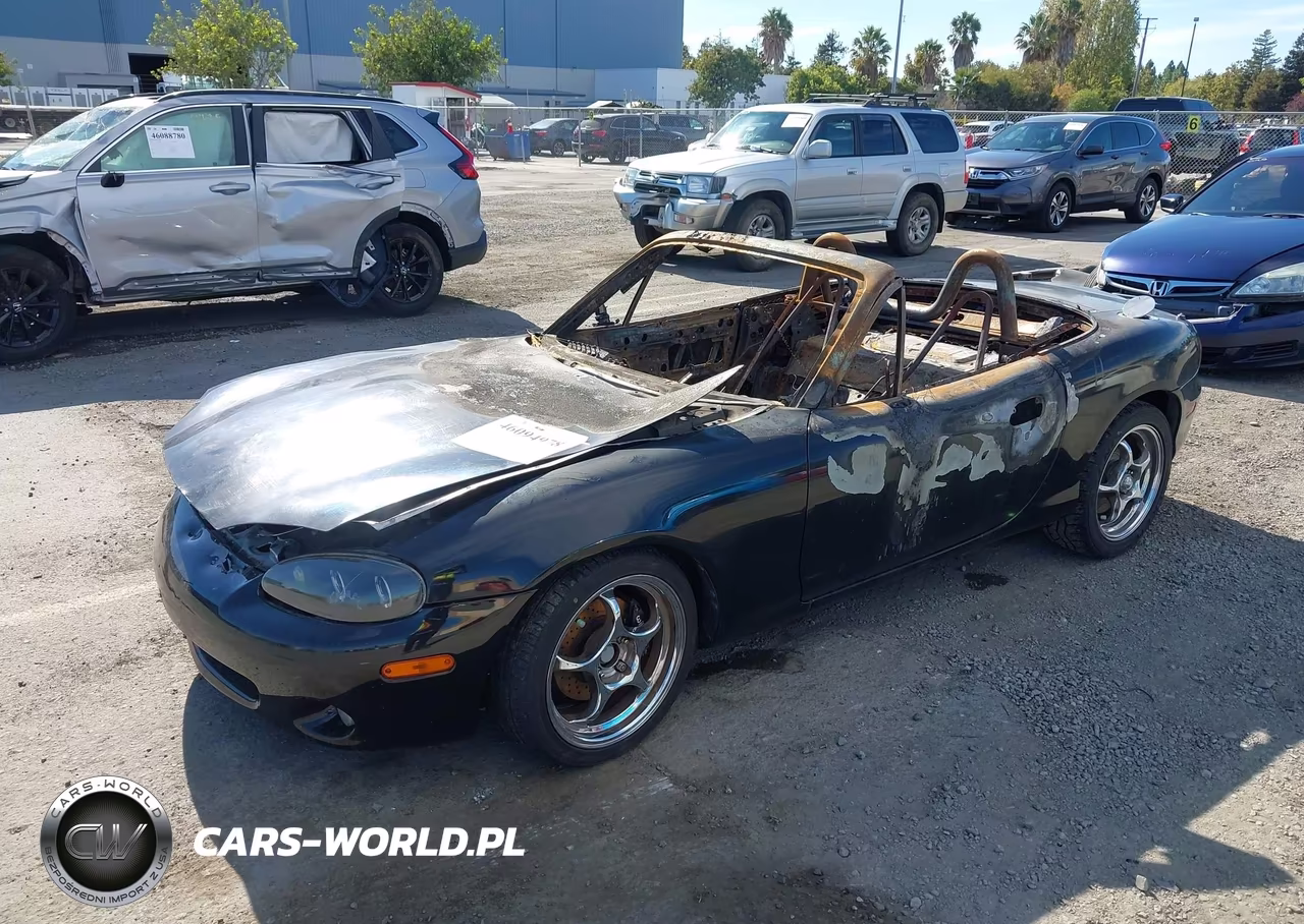 2003 Mazda Mx-5 Miata Cloth-Ls-Se-Shinsen VIN:JM1NB353X30301285 - 2