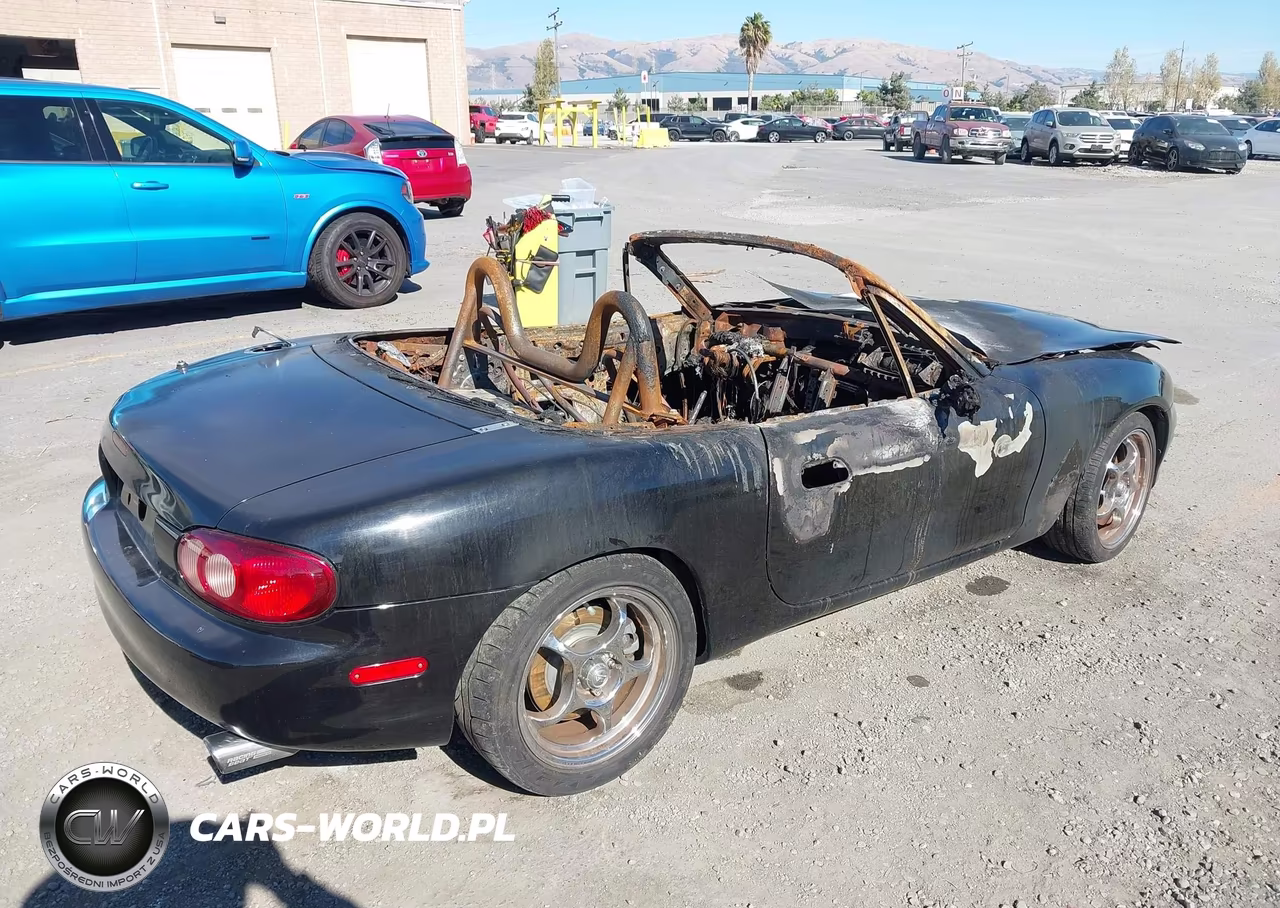 2003 Mazda Mx-5 Miata Cloth-Ls-Se-Shinsen VIN:JM1NB353X30301285 - 4