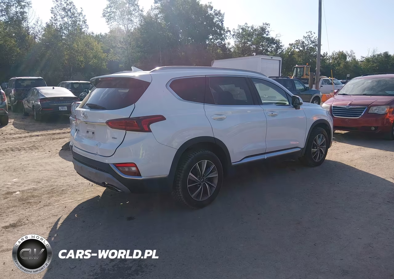 2019 Hyundai Santa Fe Sel Plus VIN:5NMS3CAD5KH037454 - 4