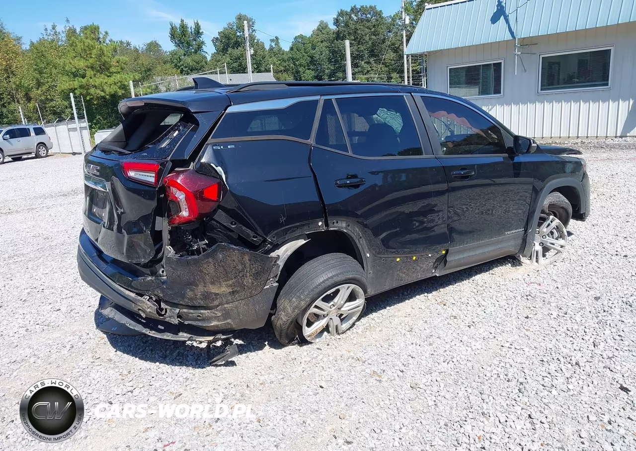 2022 GMC Terrain Fwd Sle VIN:3GKALMEV1NL106883 - 4