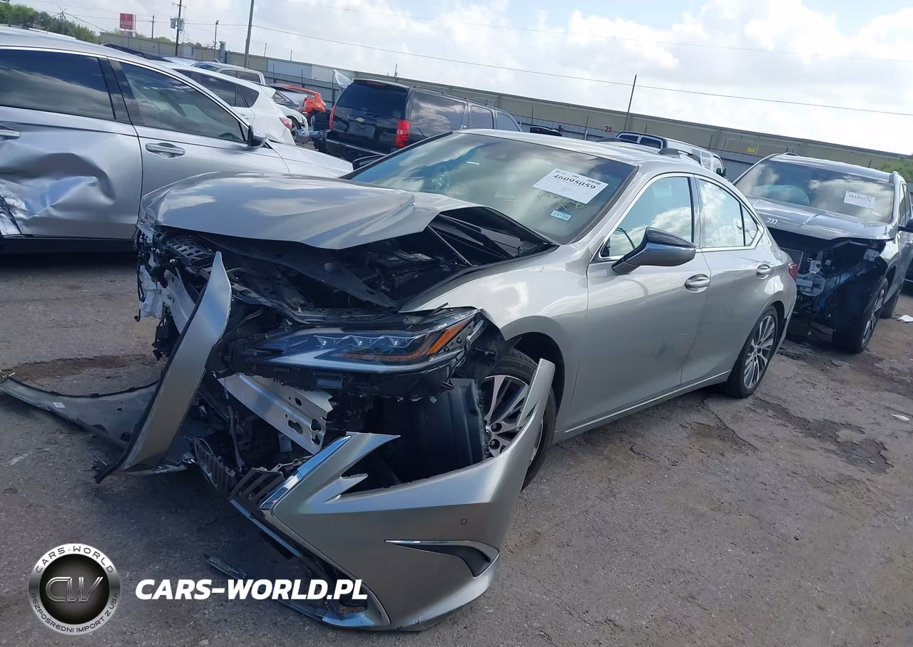 2020 Lexus Es 350 Luxury VIN:58AEZ1B19LU057614 - 2