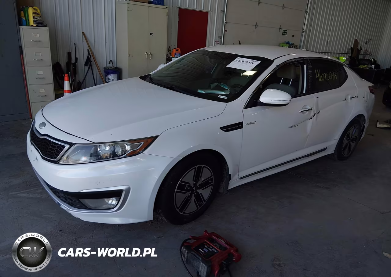 2013 Kia Optima Hybrid Lx VIN:KNAGM4AD8D5041204 - 2
