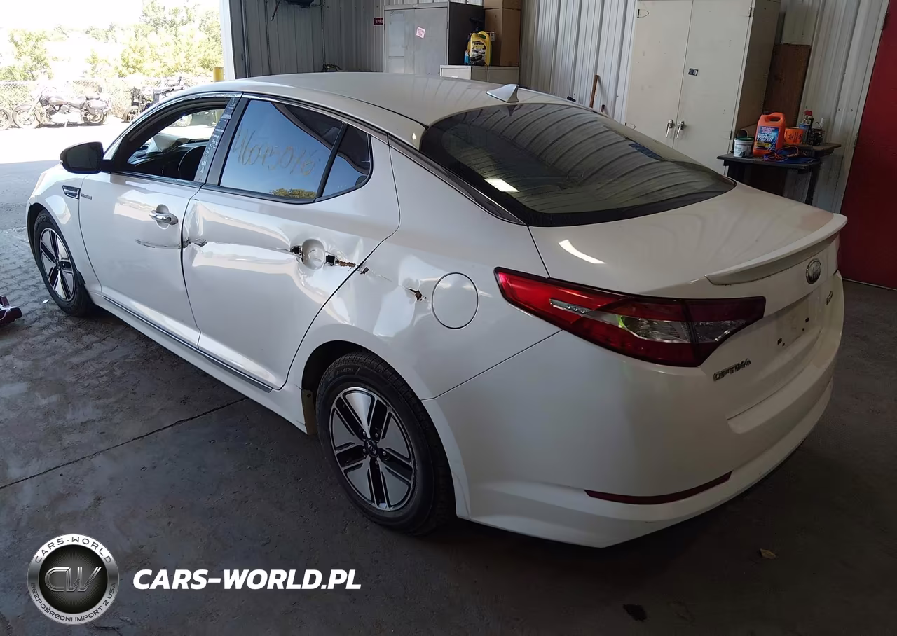 2013 Kia Optima Hybrid Lx VIN:KNAGM4AD8D5041204 - 3