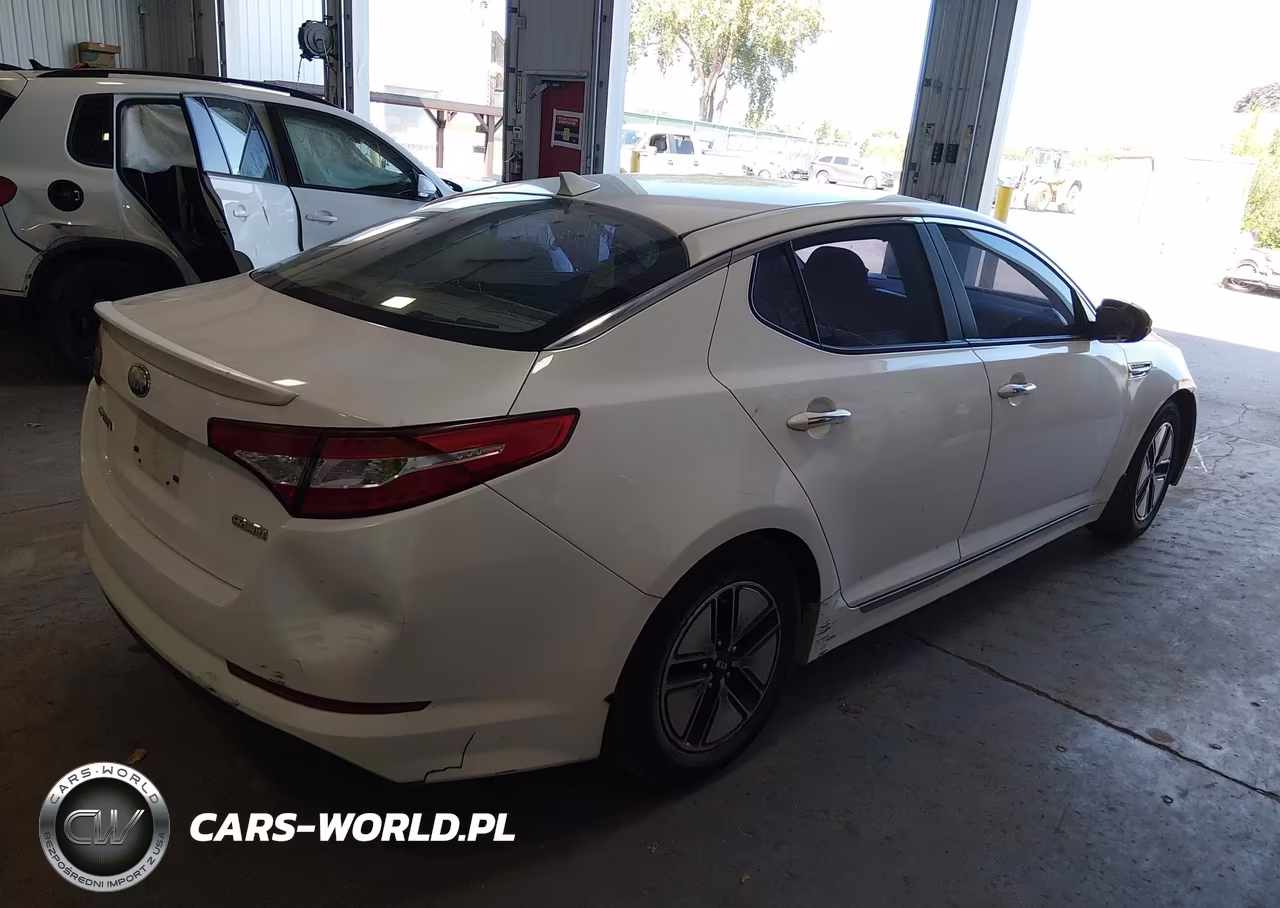 2013 Kia Optima Hybrid Lx VIN:KNAGM4AD8D5041204 - 4