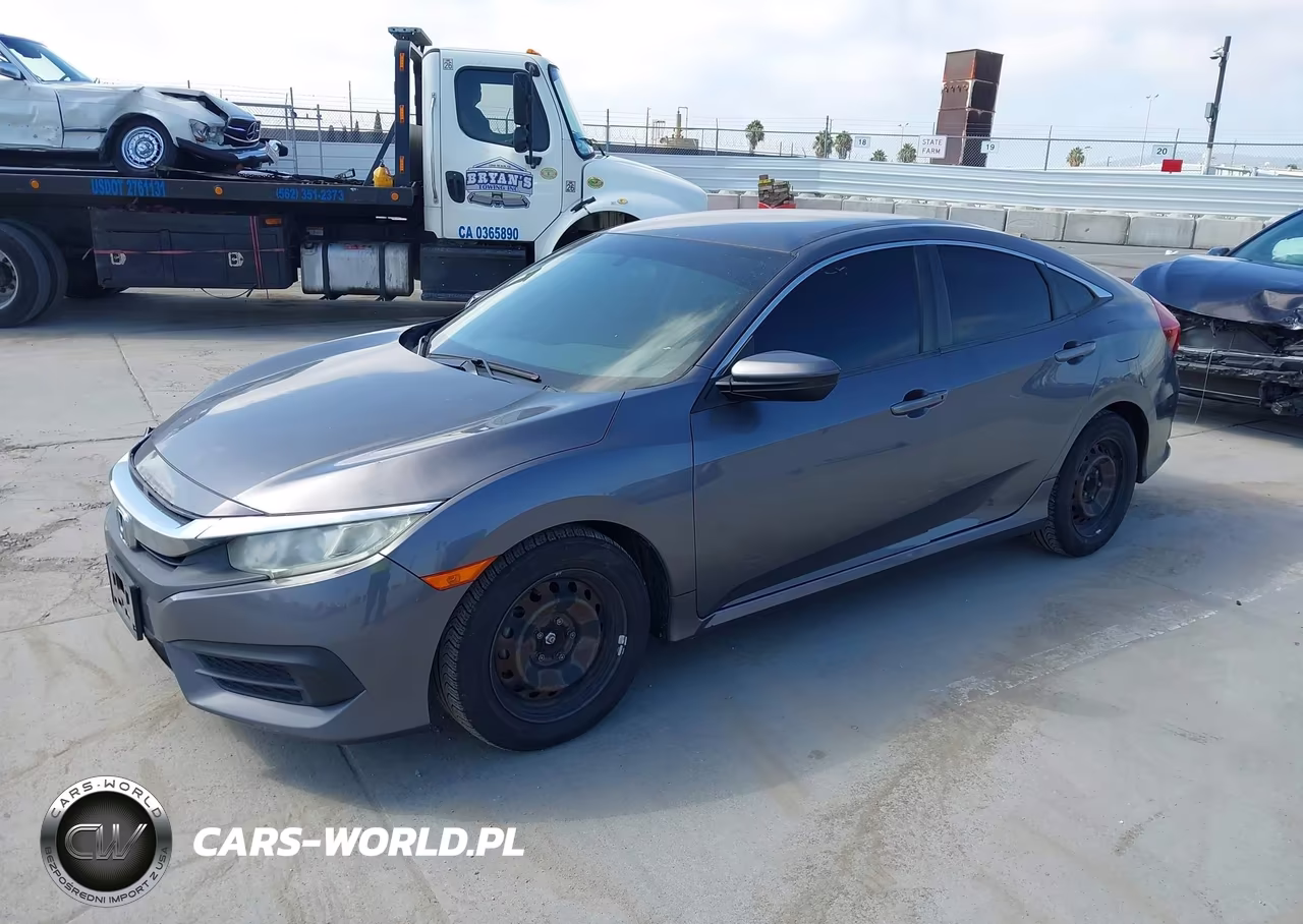 2016 Honda Civic Lx VIN:19XFC2F51GE250168 - 2