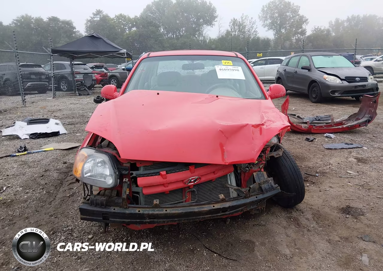 2004 Hyundai Accent Gl VIN:KMHCG45C24U523484 - 12