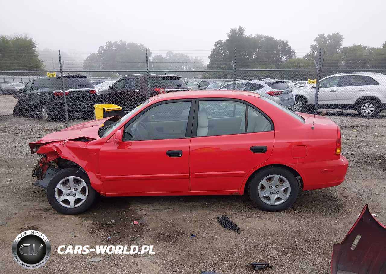 2004 Hyundai Accent Gl VIN:KMHCG45C24U523484 - 14