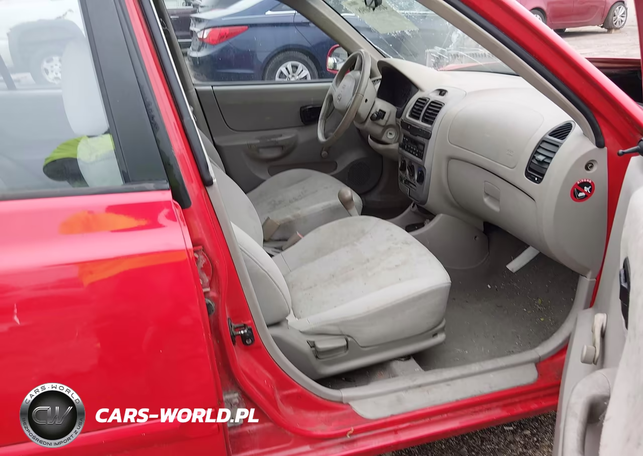 2004 Hyundai Accent Gl VIN:KMHCG45C24U523484 - 5