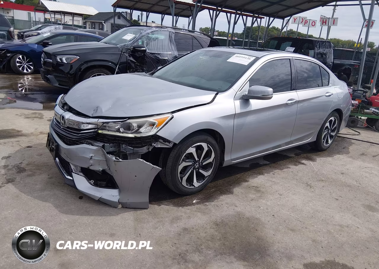 2017 Honda Accord Ex-L V6 VIN:1HGCR3F84HA006926 - 2